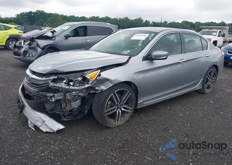 2017 Honda Accord Sport Se из США, поврежденный, VIN 1HGCR2F15HA232518